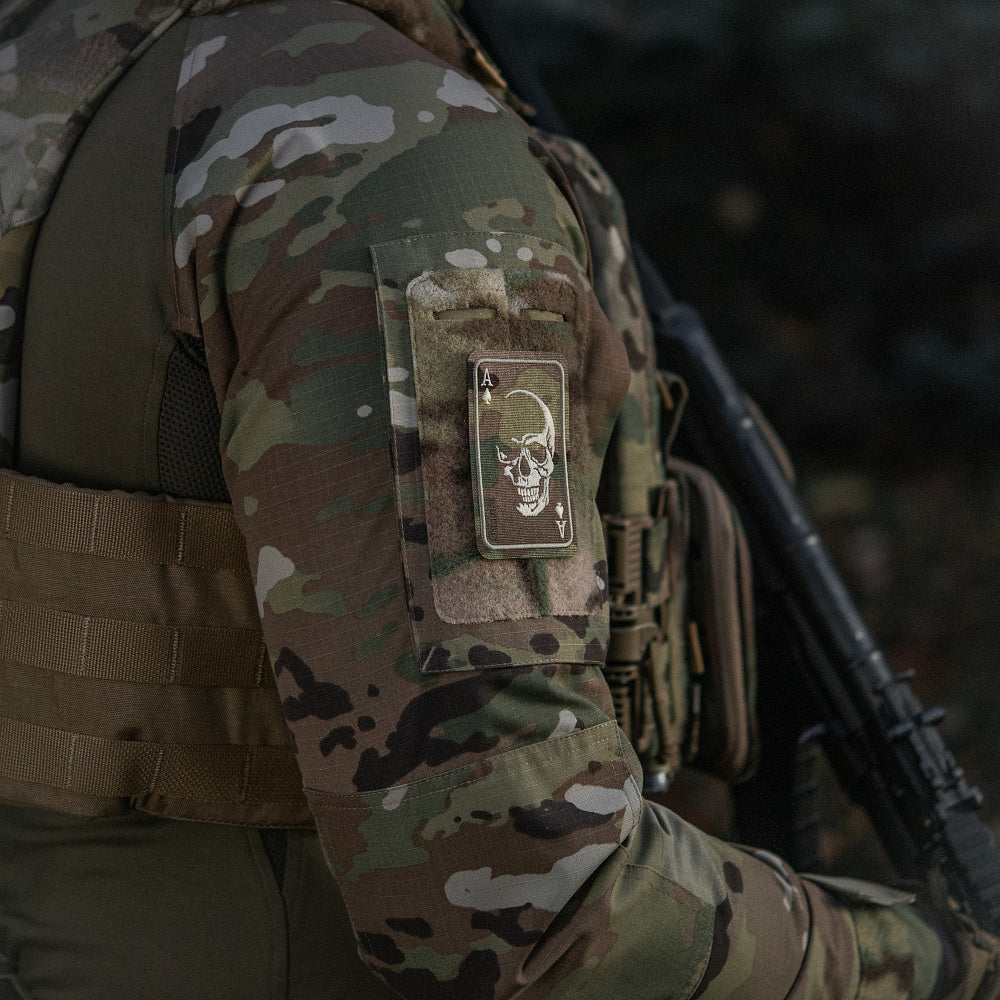 M-Tac patch Face of war (Embroidery)