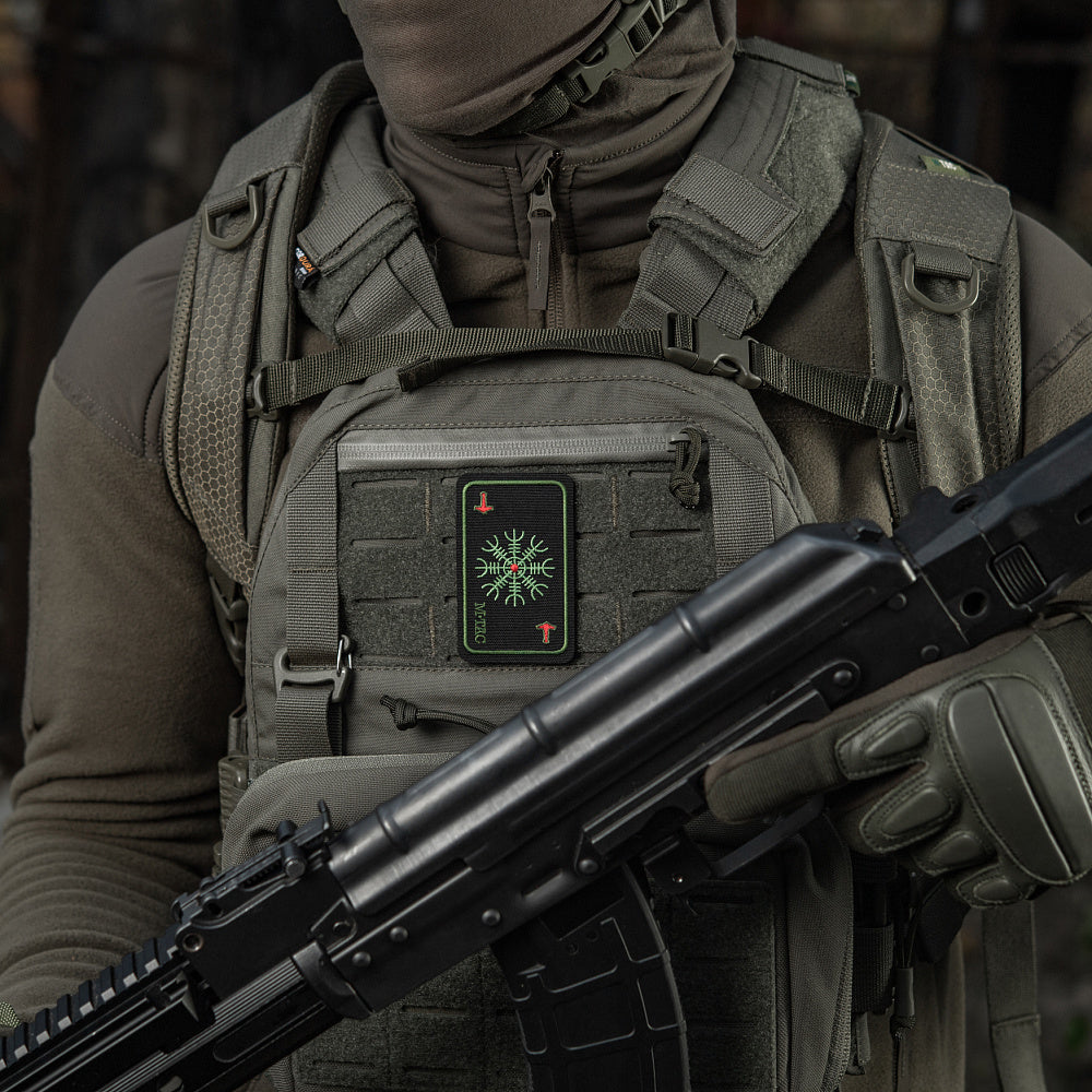 M-Tac patch map Helmet of Horror (embroidery)