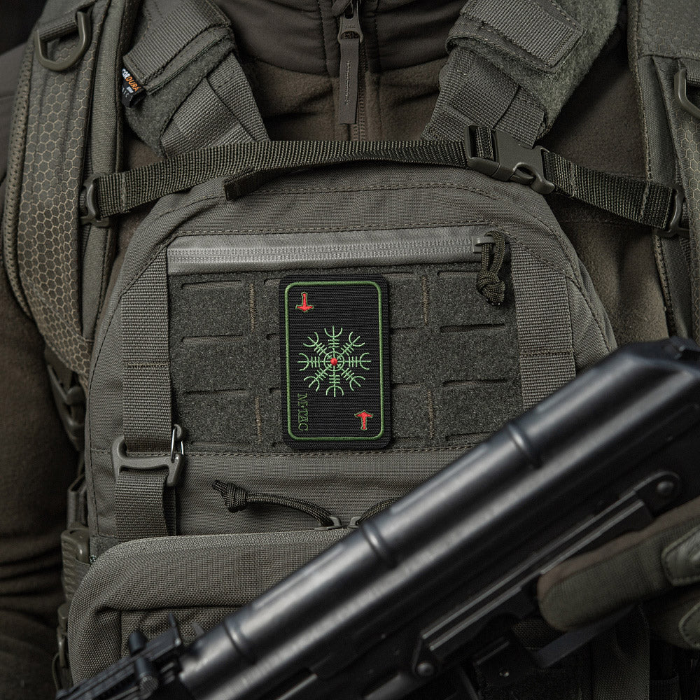 M-Tac patch map Helmet of Horror (embroidery)