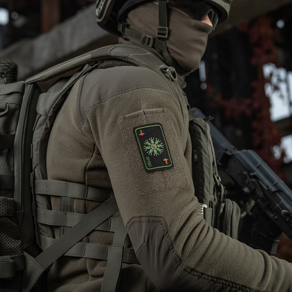 M-Tac patch map Helmet of Horror (embroidery)