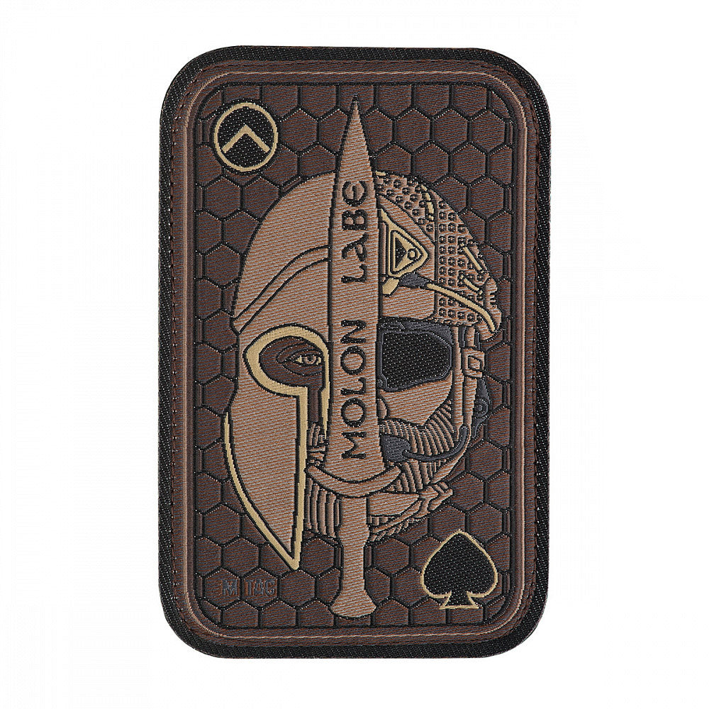 M-Tac patch Molon Labe Ace (jacquard)
