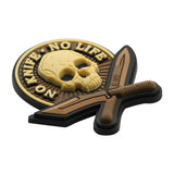 M-Tac patch No Knife - No Life 3D PVC