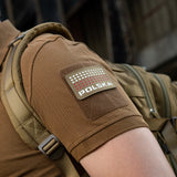 M-Tac patch Polska (with flag) 50x80 Laser Cut