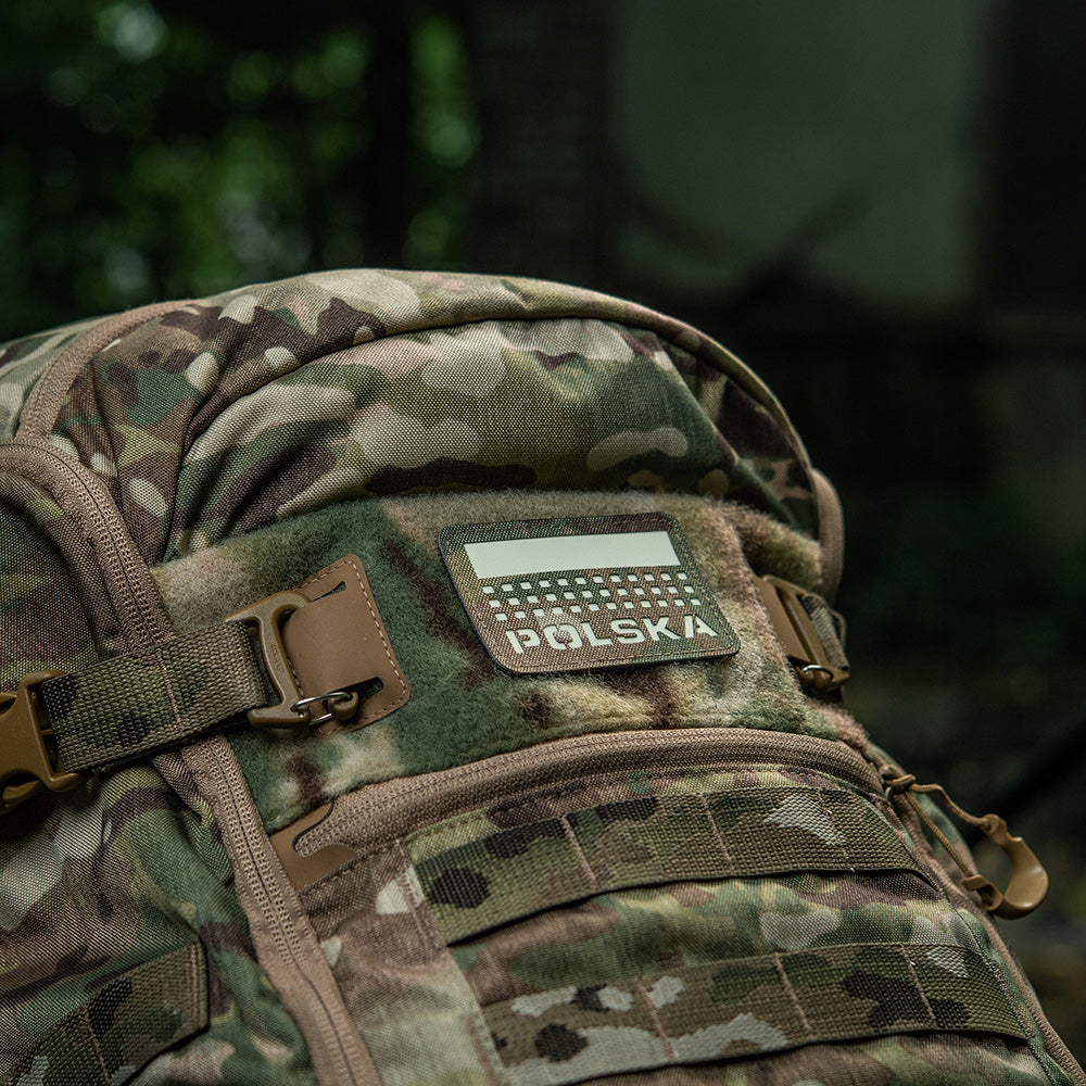 M-Tac patch Polska (with flag) 50x80 Laser Cut