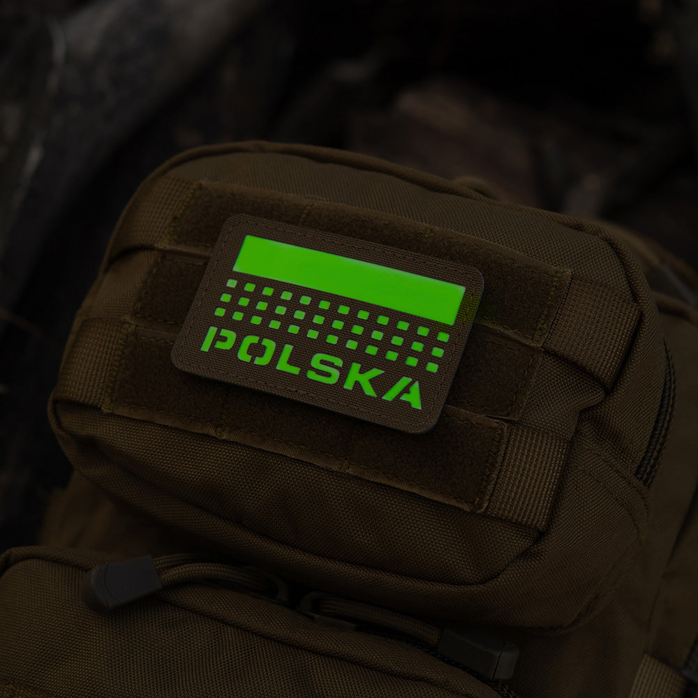 M-Tac patch Polska (with flag) 50x80 Laser Cut