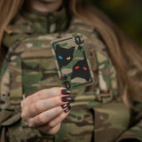 M-Tac patch Queen of spades (Ornament)
