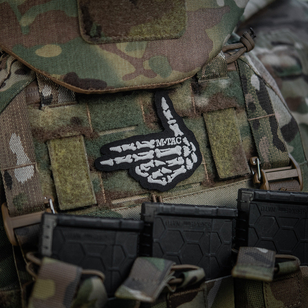 M-Tac patch Skeleton shooter (embroidery)