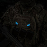 M-Tac patch Tiger Eyes Laser Cut (couple) Ranger Green/Blue/GID