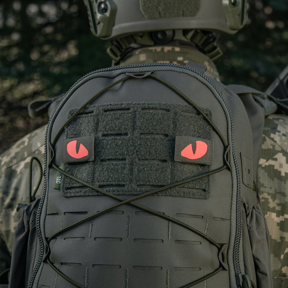 M-Tac patch Tiger Eyes Laser Cut (couple)