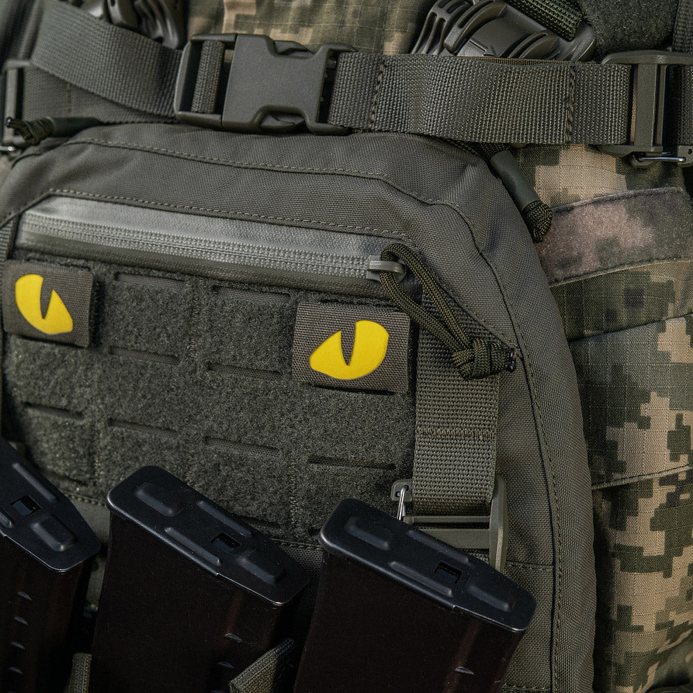 M-Tac patch Tiger Eyes Laser Cut (couple)