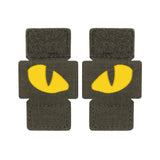 M-Tac patch Tiger Eyes Laser Cut (couple)