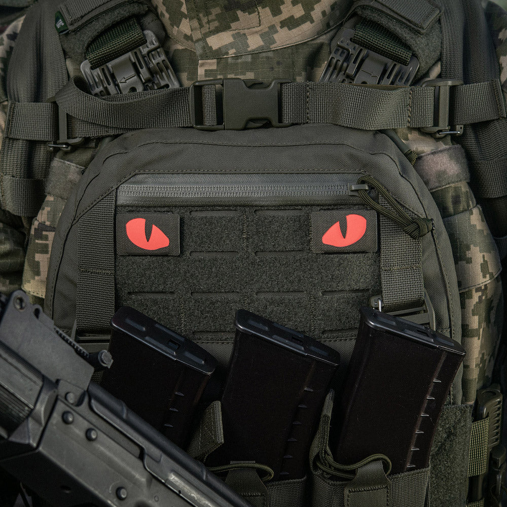 M-Tac patch Tiger Eyes Laser Cut (couple)