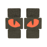 M-Tac patch Tiger Eyes Laser Cut (couple)