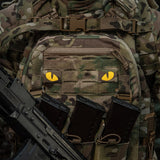 M-Tac patch Tiger Eyes Laser Cut (couple)