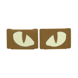 M-Tac patch Tiger Eyes Laser Cut (couple)