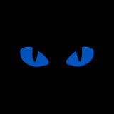 M-Tac patch Tiger Eyes Laser Cut (couple) Ranger Green/Blue/GID