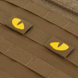 M-Tac patch Tiger Eyes Laser Cut (couple)