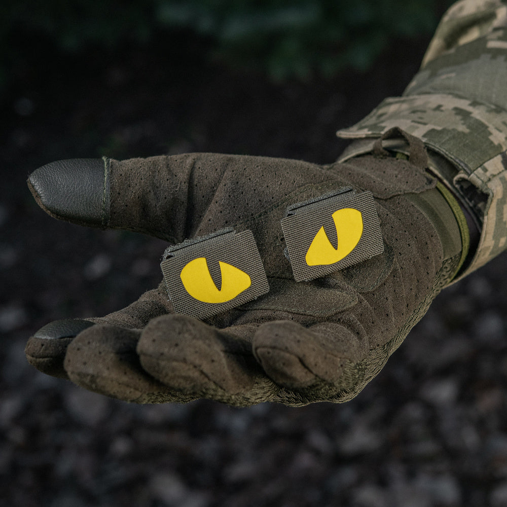 M-Tac patch Tiger Eyes Laser Cut (couple)