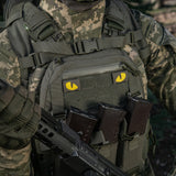 M-Tac patch Tiger Eyes Laser Cut (couple)