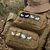 M-Tac patch Tiger Eyes Laser Cut (couple)
