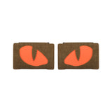 M-Tac patch Tiger Eyes Laser Cut (couple)