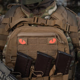 M-Tac patch Tiger Eyes Laser Cut (couple)