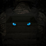 M-Tac patch Tiger Eyes Laser Cut (couple) Ranger Green/Blue/GID