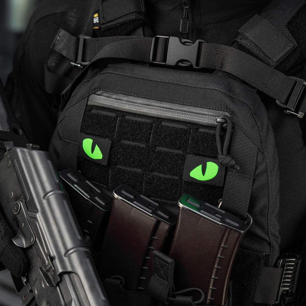 M-Tac Patch Tiger Eyes Laser Cut (PAIR)
