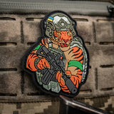 M-Tac patch Tiger Green tape PVC