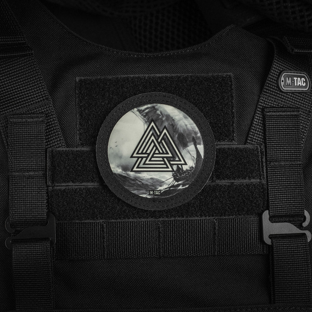 M-Tac Patch Walknut/Drakkar Round (80mm)