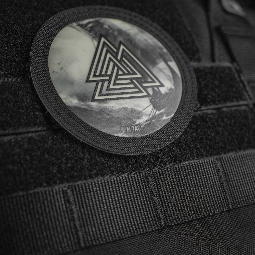 M-Tac Patch Walknut/Drakkar Round (80mm)