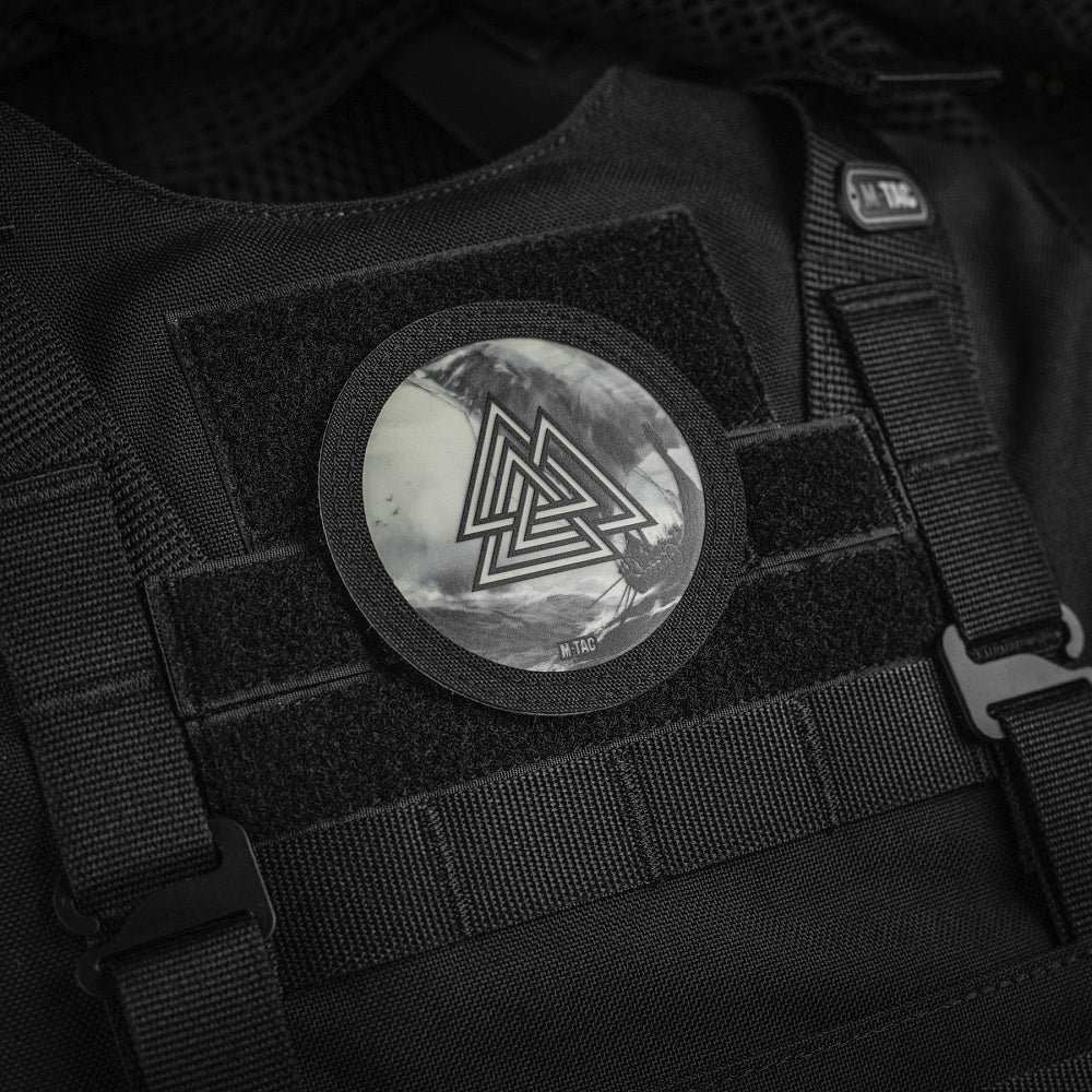 M-Tac Patch Walknut/Drakkar Round (80mm)