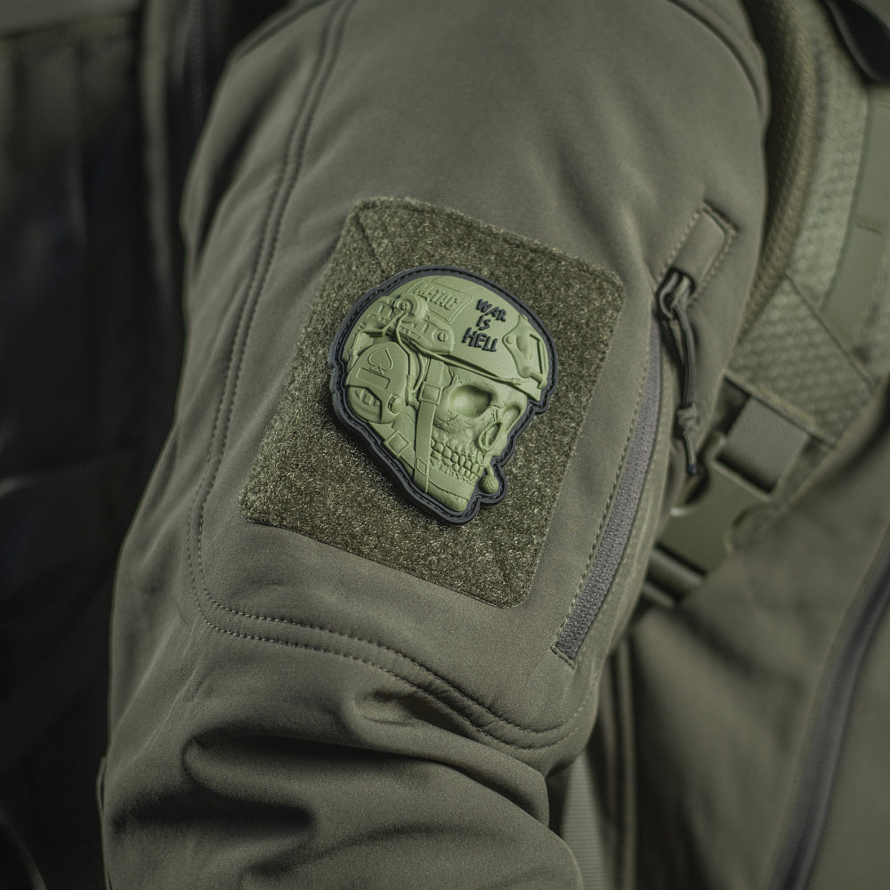 M-Tac Patch War is Hell 3D PVC Olive
