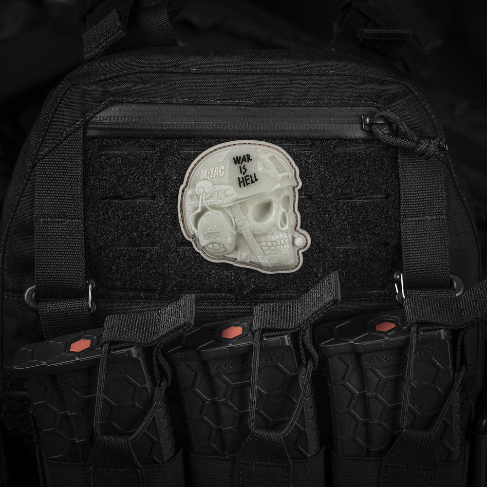 M-Tac Patch War is Hell 3D PVC Olive