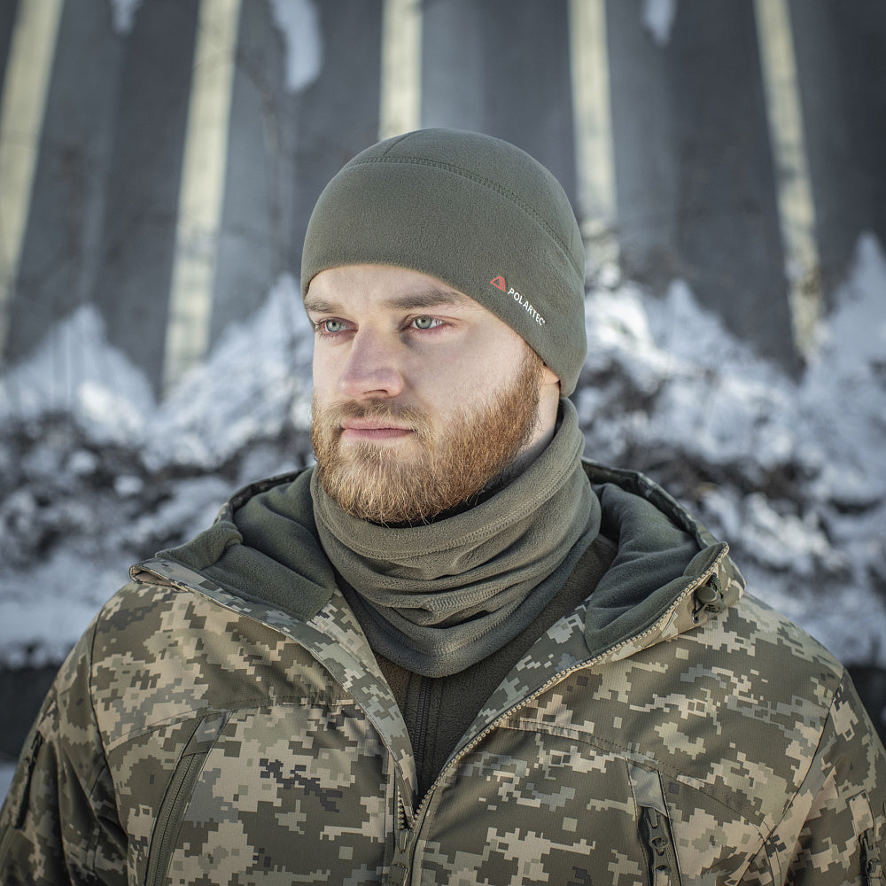 M-Tac Anatomic Tube Scarf With a Drawstring Polartec