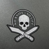 M-Tac Sticker No Knife-No Life Reflective