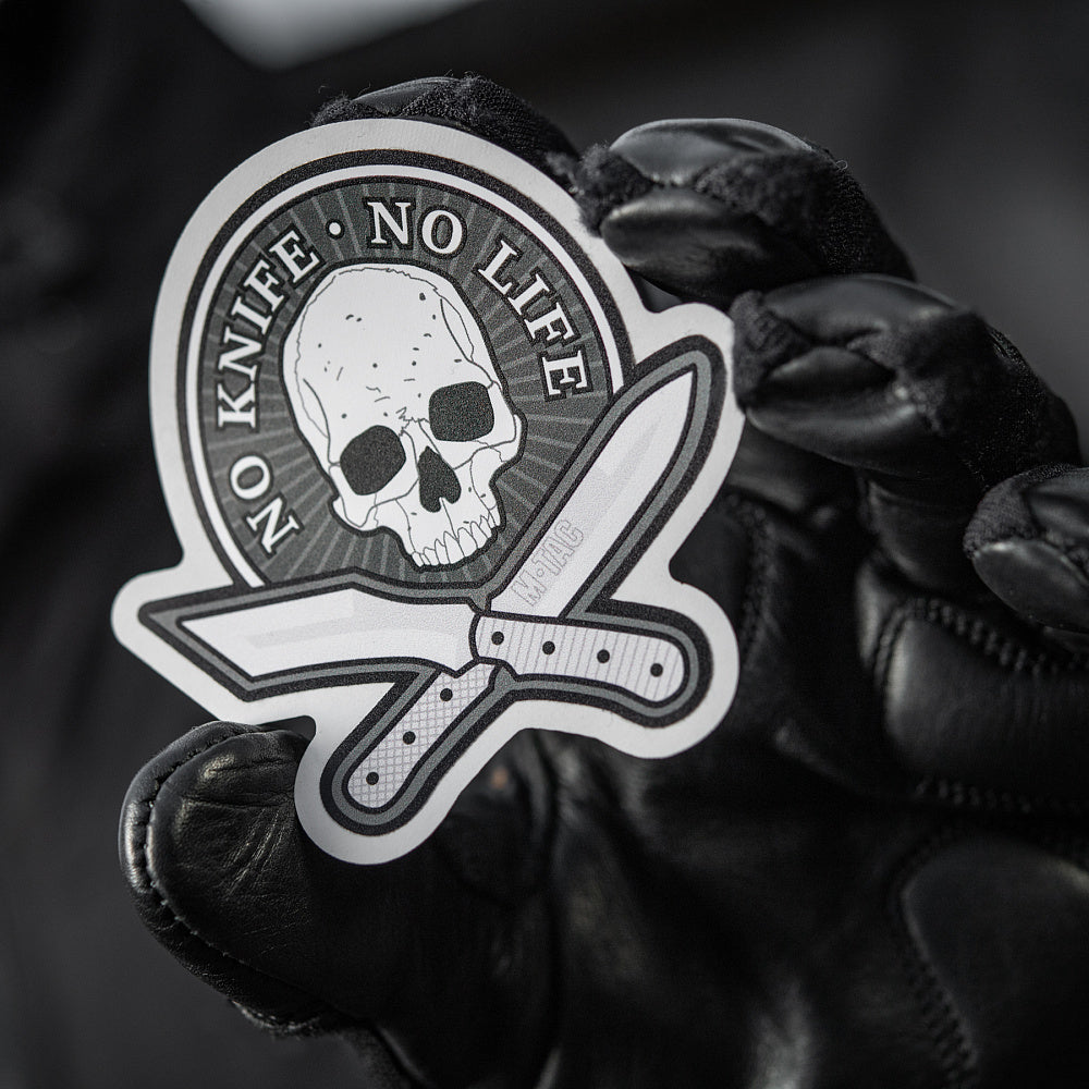 M-Tac Sticker No Knife-No Life Reflective