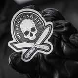 M-Tac Sticker No Knife-No Life Reflective
