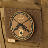 M-Tac Tactical Morale Patches Hook and Loop Display Board Molle 120x85