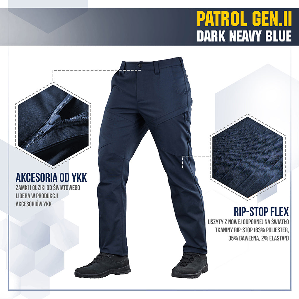 M-Tac Tactical Pants Patrol Gen II Flex