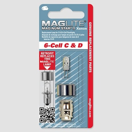 Maglite Upgrade kit Xenon pære - 6-Cell