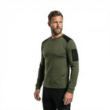Marselis - Merino Crew Neck Trøje // Olivengrøn-1-XtraGrej