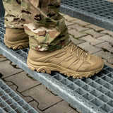 Merrell - Moab 3 Mid Tactical WP Unisex Vandrestøvler // Dark Coyote-7-XtraGrej
