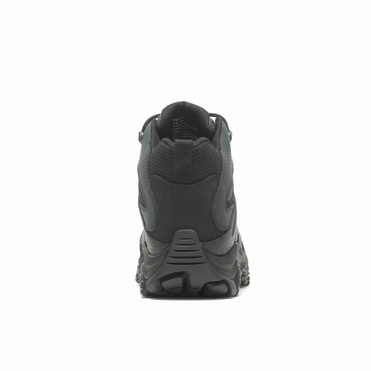 Merrell - Moab 3 Mid Tactical WP Unisex Vandrestøvler // Sort-3-XtraGrej