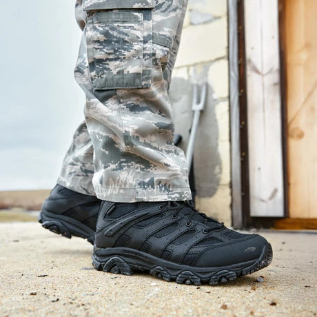Merrell - Moab 3 Mid Tactical WP Unisex Vandrestøvler // Sort-7-XtraGrej