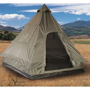 Mil-Tec - 4-personers Pyramide Telt-1-XtraGrej