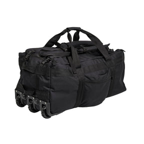 Mil-Tec - Combat Duffle Taske Med Hjul // Sort-1-XtraGrej