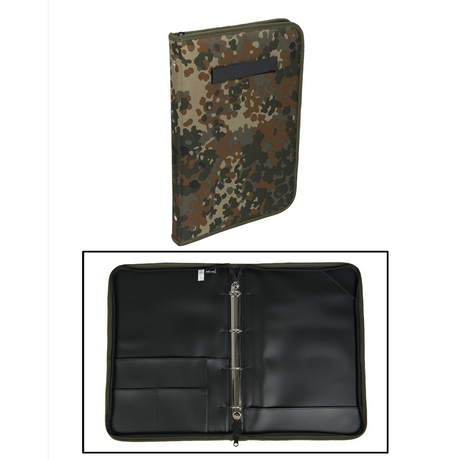 Mil-Tec - Commander DIN A4 Mappe // Flecktarn-1-XtraGrej
