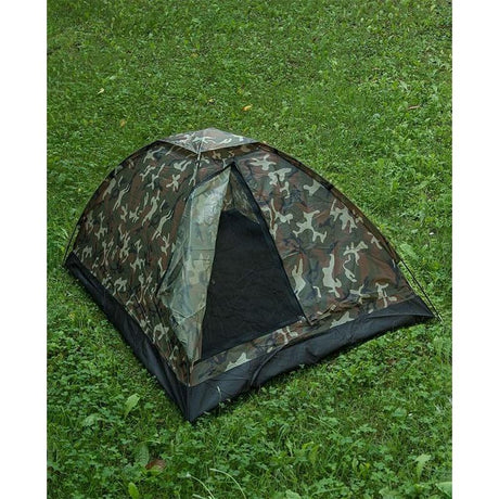 Mil-Tec - Iglu Super 2-Personers telt // Woodland Camouflage-1-XtraGrej