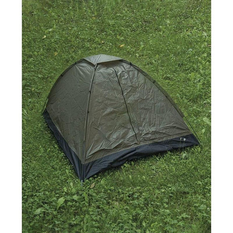 Mil-Tec - Iglu Super 2-Personers telt // Woodland Camouflage-3-XtraGrej